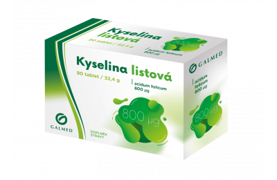 Galmed Kyselina listová 800mcg 90 tablet